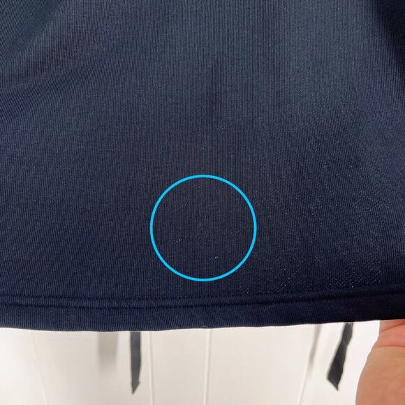 Nike Dri-Fit Wrap Training Hoodie Athleisure Lounge 889204-010 Size Small Black - Picture 10 of 16